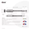 CLUB3D USB Gen2 Type-C do HDMI 4K120Hz 8K60Hz HDR10 z DSC1.2 aktywny kabel M/M 3m / 9.84ft
