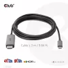 CLUB3D USB Gen2 Type-C do HDMI 4K120Hz 8K60Hz HDR10 z DSC1.2 aktywny kabel M/M 3m / 9.84ft