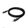 Kabel CLUB3D USB4 Gen2x2 Type-C dwukierunkowy 4K60Hz, dane 20Gbps, PD 240W (48V/5A) EPR M/M 2m
