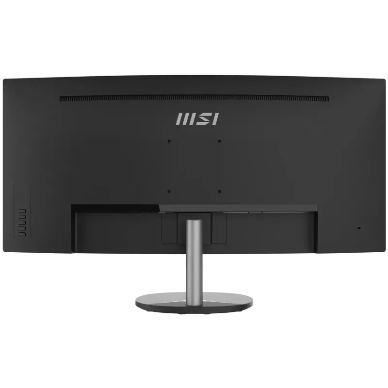 Monitor zakrzywiony MSI Pro MP341CQ 34 cali, 1500R, UWQHD (3440 x 1440), 21:9, 100Hz, VA, 4ms, HDMI, VGA, wbudowane głośniki, przeciwodblaskowy, Anti-Flicker, mniej niebieskiego światła, certyfikat TÜV, VESA, Kensington, czarny