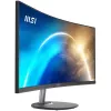 Monitor zakrzywiony MSI Pro MP341CQ 34 cali, 1500R, UWQHD (3440 x 1440), 21:9, 100Hz, VA, 4ms, HDMI, VGA, wbudowane głośniki, przeciwodblaskowy, Anti-Flicker, mniej niebieskiego światła, certyfikat TÜV, VESA, Kensington, czarny