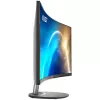 Monitor zakrzywiony MSI Pro MP341CQ 34 cali, 1500R, UWQHD (3440 x 1440), 21:9, 100Hz, VA, 4ms, HDMI, VGA, wbudowane głośniki, przeciwodblaskowy, Anti-Flicker, mniej niebieskiego światła, certyfikat TÜV, VESA, Kensington, czarny