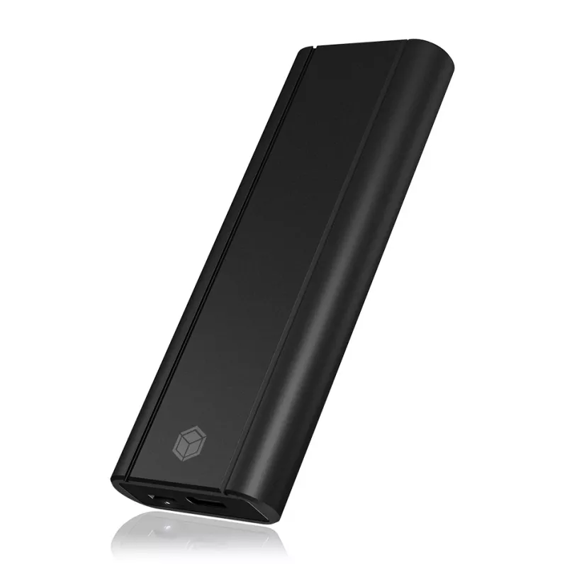 ICY Pudełko IB-1807MT-C31 obudowa SSD Czarny M.2