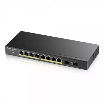 Zyxel GS1900-8HP v3 PoE Zarządzalny L2 Gigabit Ethernet (10/100/1000) Power over Ethernet (PoE) Czarny