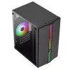 Obudowa Aerocool Evo Mini RGB Micro ATX Mini Tower, czarna, z oknem