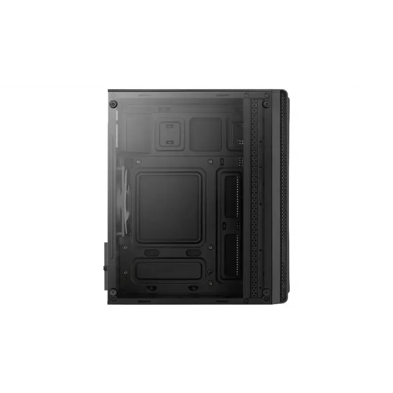 Obudowa Aerocool Evo Mini RGB Micro ATX Mini Tower, czarna, z oknem