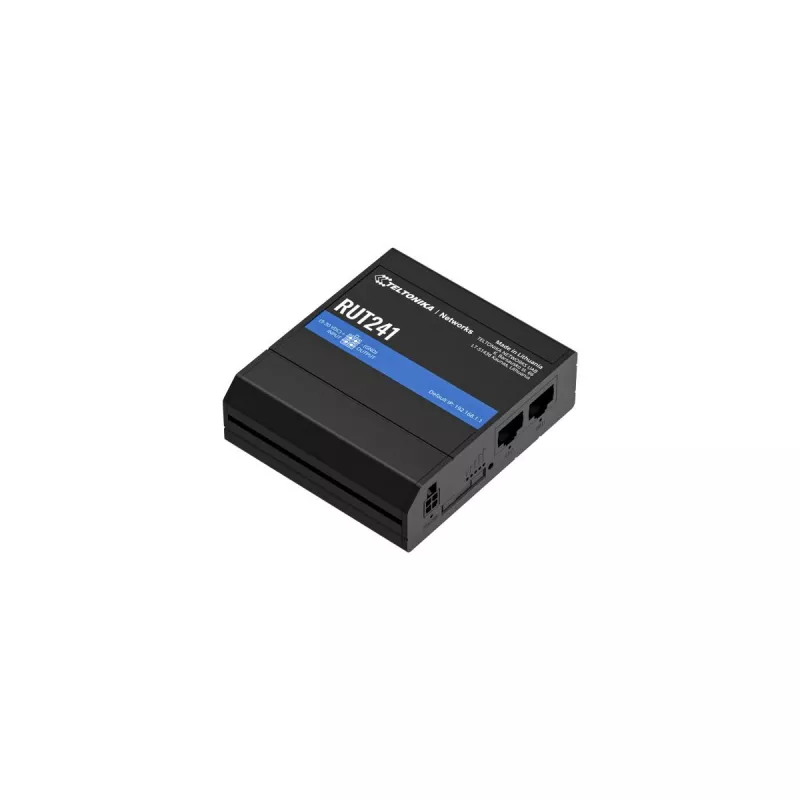 TELTONIKA RUT241 Przemysłowy Router 4G/LTE Wi-Fi 802.11b/g/n 2xRJ45 10/100