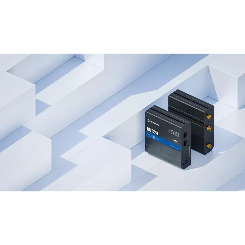 TELTONIKA RUT241 Przemysłowy Router 4G/LTE Wi-Fi 802.11b/g/n 2xRJ45 10/100