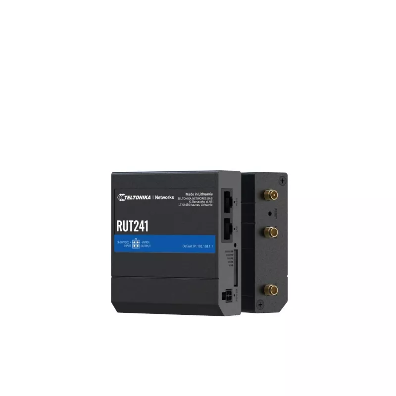 TELTONIKA RUT241 Przemysłowy Router 4G/LTE Wi-Fi 802.11b/g/n 2xRJ45 10/100