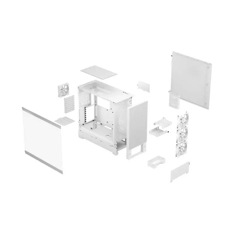 FRACTAL DESIGN Fractal Design Pop XL Air RGB Biały Tg Clear Tint