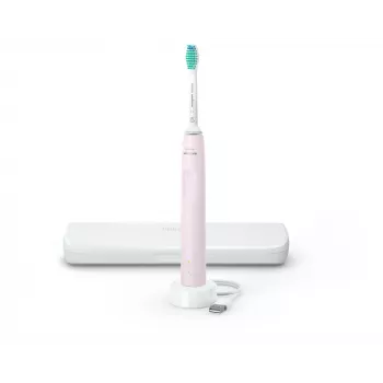 Philips 3100 series HX3673/11 Sonic elektryczna szczoteczka do zębów z etui - różowa