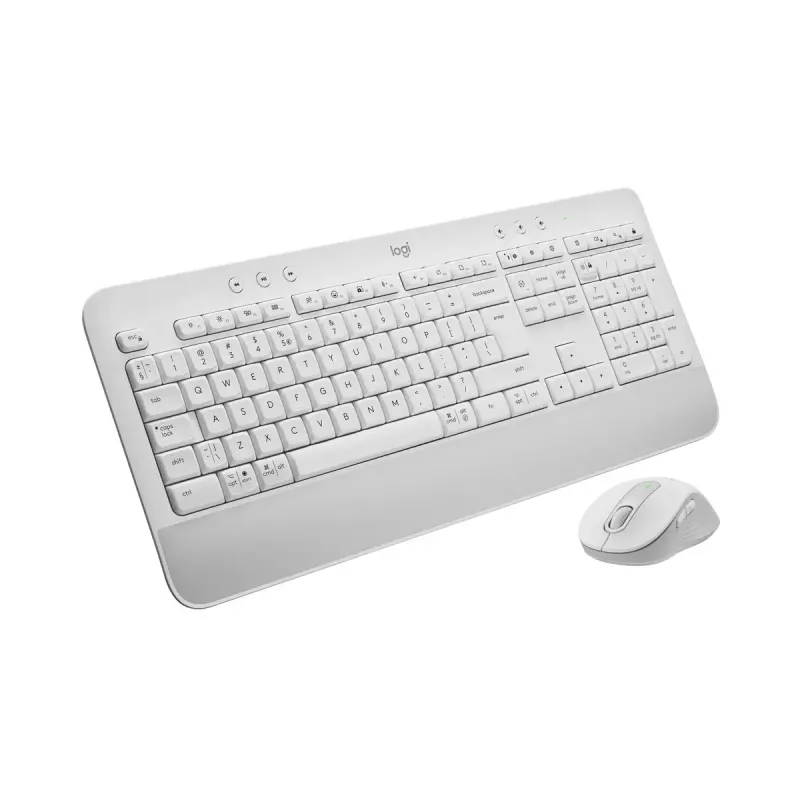 LOGITECH Signature Mk650 Combo For Business - Off-white - Qwerty Dansk/ Norsk/ Svenska/ Suomalainen