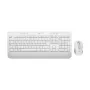 LOGITECH Signature Mk650 Combo For Business - Off-white - Qwerty Dansk/ Norsk/ Svenska/ Suomalainen