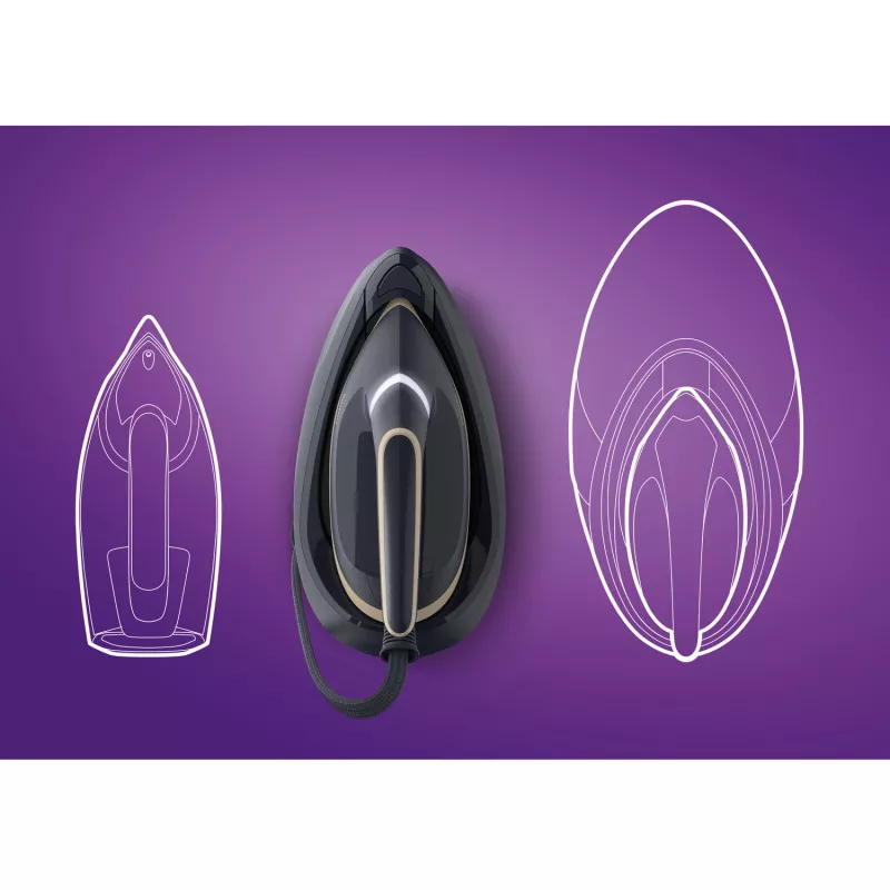 Stacja parowa Philips PSG6066/20 — 2400 W, boost 600 g/min, zbiornik 1,8 l, stopa SteamGlide Advanced
