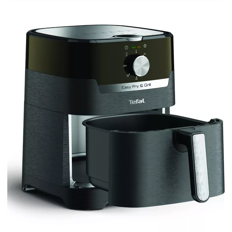 Tefal Easy Fry & Grill EY5018 Pojedynczy 4.2 L Wolnostojący 1550 W frytkownica na gorące powietrze Czarny