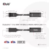 CLUB3D DisplayPort 1.4 do HDMI 4K120Hz lub 8K60Hz HDR10 Kabel M/M 3m
