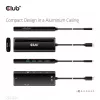 CLUB3D USB Gen 1 Type-C 8-w-1 MST Dual 4K60Hz Display Travel Dock