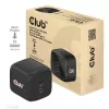 CLUB3D Ładowarka podróżna PPS 45W z technologią GaN, podwójny port USB Type-C, obsługa Power Delivery (PD) 3.0