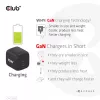 CLUB3D Ładowarka podróżna PPS 45W z technologią GaN, podwójny port USB Type-C, obsługa Power Delivery (PD) 3.0