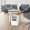 Niszczarka Leitz 80340000, cięcie na cząstki, 70 dB, 22 cm, biała