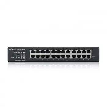 Przełącznik zarządzalny Zyxel GS1915-24E L2 Gigabit Ethernet 24 porty 1U Czarny