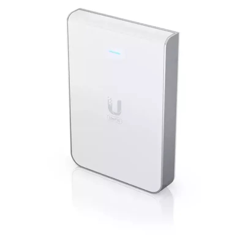 Punkt dostępowy UBIQUITI Unifi 6 In-Wall U6-IW — dwuzakresowy 2.4/5 GHz, 4800 Mbit/s, 5x RJ-45, PoE, biały