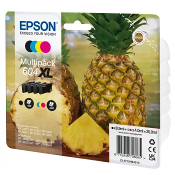 Epson 604XL wkład atramentowy 4 szt. Oryginalny High (XL) Yield Czarny, cyjan, magenta, żółty