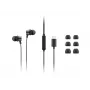 Lenovo 4XD1J77351 słuchawki / zestaw słuchawkowy Przewodowe Dokanałowe Biuro / centrum telefoniczne USB Type-C Czarny