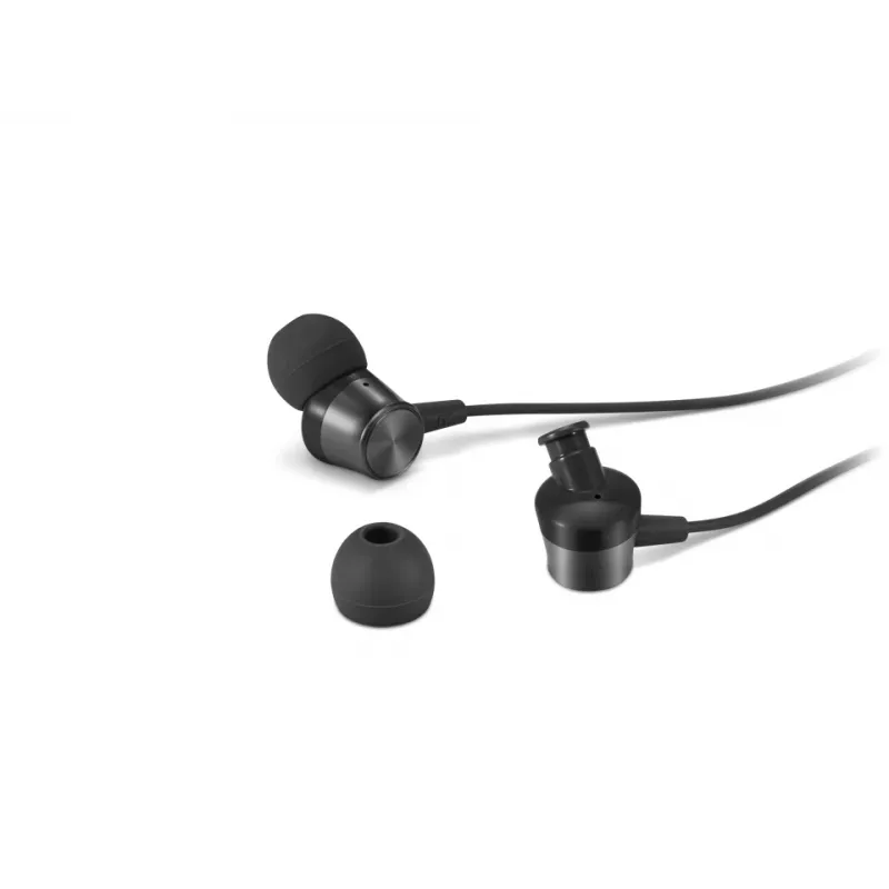 Lenovo 4XD1J77351 słuchawki / zestaw słuchawkowy Przewodowe Dokanałowe Biuro / centrum telefoniczne USB Type-C Czarny