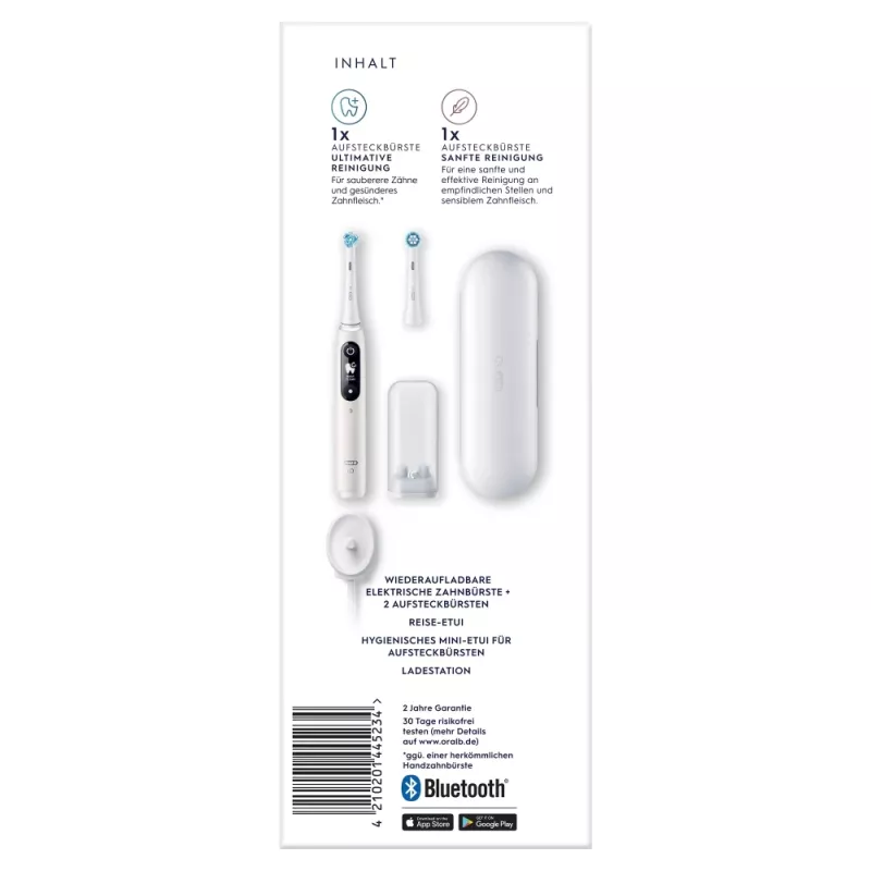 Oral-B 445234 elektryczna szczoteczka do zębów dla dorosłych wibrująca biała