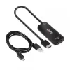 CLUB3D HDMI + Micro USB to DisplayPort™ 4K120Hz lub 8K30Hz M/F aktywny adapter