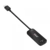 CLUB3D HDMI + Micro USB to DisplayPort™ 4K120Hz lub 8K30Hz M/F aktywny adapter