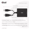 CLUB3D HDMI + Micro USB to DisplayPort™ 4K120Hz lub 8K30Hz M/F aktywny adapter
