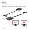 CLUB3D HDMI + Micro USB to DisplayPort™ 4K120Hz lub 8K30Hz M/F aktywny adapter