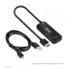 CLUB3D HDMI + Micro USB na USB Type-C 4K120Hz lub 8K30Hz M/F Adapter aktywny