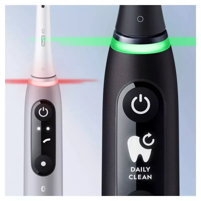 Oral-B iO Series 6 dla dorosłych obrotowa szczoteczka do zębów czarna