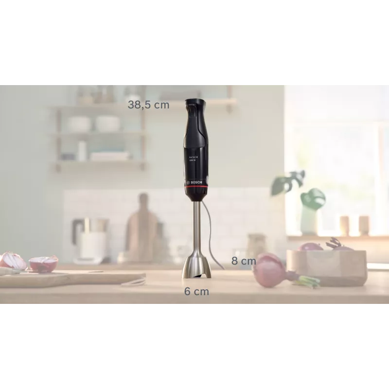 Bosch Serie 4 MSM4B620 blender 0.6 L blender ręczny 1000 W Czarny