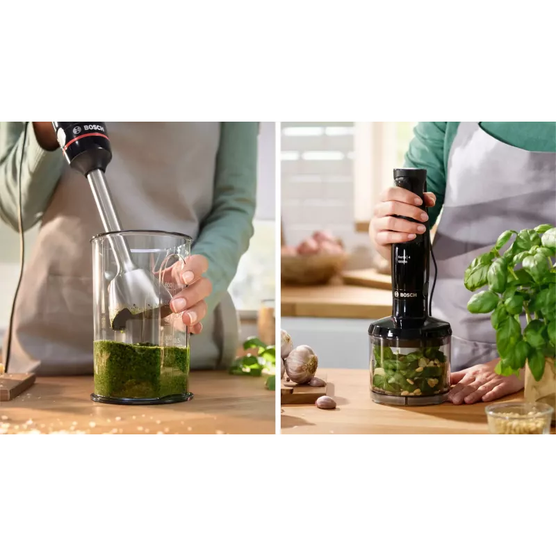 Bosch Serie 4 MSM4B620 blender 0.6 L blender ręczny 1000 W Czarny
