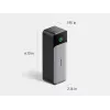 Przenośna ładowarka Anker 737 (A1289011) — 24000 mAh, 140 W, 2× USB-C + 1× USB-A, srebrno-czarna