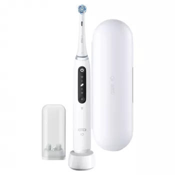 Oral-B iO Series 5 Dla dorosłych obrotowo-oscylacyjna szczoteczka do zębów Biała