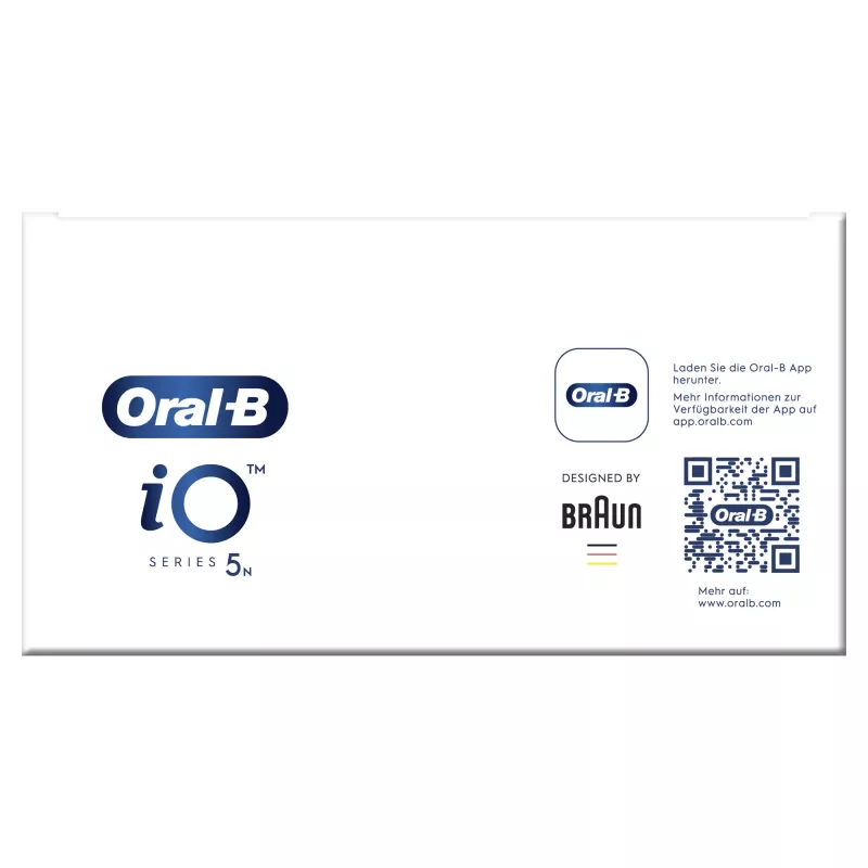 Oral-B iO Series 5 Dla dorosłych obrotowo-oscylacyjna szczoteczka do zębów Biała