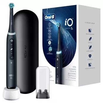 Oral-B iO Series 5 wibrująca szczoteczka do zębów dla dorosłych Czarny