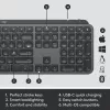 LOGITECH MX Keys Combo For Business Gen 2 - Grafitowy - Pan Nordic