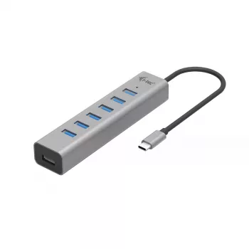 i-tec USB-C Charging Metal HUB 7 Portów USB 3.2 Gen 1 Type-C Type-A