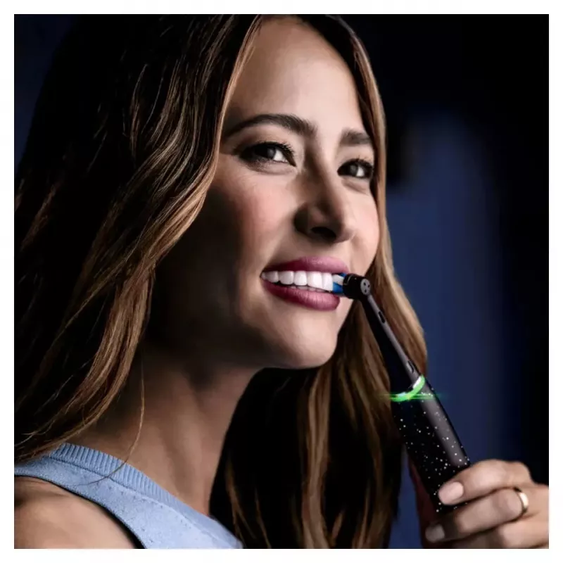 Oral-B iO Series 10 dla dorosłych rotacyjno-oscylacyjna szczoteczka do zębów Czarna