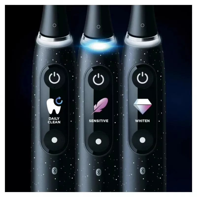 Oral-B iO Series 10 dla dorosłych rotacyjno-oscylacyjna szczoteczka do zębów Czarna