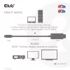 CLUB3D MiniDisplayPort 1.4 na HDMI 4K120Hz lub 8K60Hz HDR10+ Kabel M/M 1,8m / 6ft