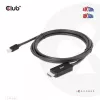 CLUB3D MiniDisplayPort 1.4 na HDMI 4K120Hz lub 8K60Hz HDR10+ Kabel M/M 1,8m / 6ft
