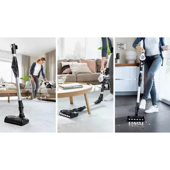 Bosch BCS711XXL odkurzacz pionowy bezprzewodowy/szczotka elektryczna Akumulatorowy Na sucho Bezworkowy 0,3 l Biały 3 Ah
