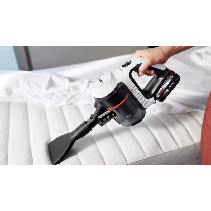 Bosch BCS711XXL odkurzacz pionowy bezprzewodowy/szczotka elektryczna Akumulatorowy Na sucho Bezworkowy 0,3 l Biały 3 Ah